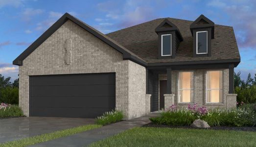 New construction Single-Family house 221 Bluff Creek Ln, Georgetown, TX 78628 Sablewood- photo 0