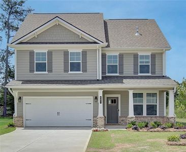 New construction Single-Family house 221 Arnewood Circle, Mcdonough, GA 30253 Devon- photo 0