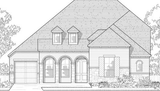 New construction Single-Family house 232 Plan, 117 Villoria Cove, Liberty Hill, TX 78642 - photo