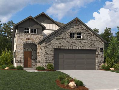 New construction Single-Family house 12878 Lime Stone Lane, Conroe, TX 77303 Newport Homeplan- photo 1 1