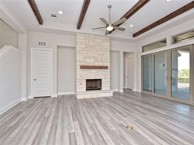 New construction Single-Family house 19612 Tranquility Falls Cove, Leander, TX 78645 Montage- photo 4 4