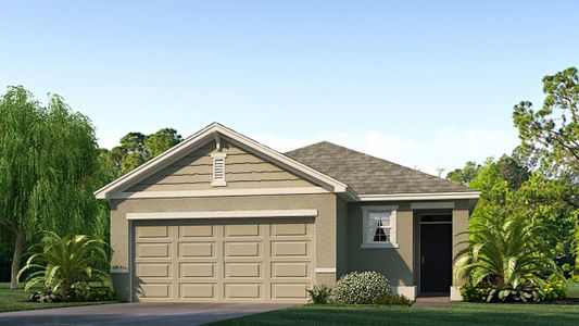 New construction Single-Family house Allex, 5327 Oxford Gray Road, Wesley Chapel, FL 33545 - photo