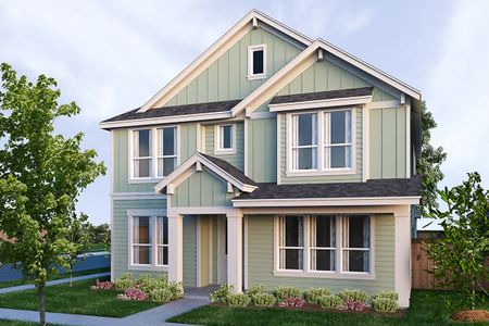 New construction Single-Family house Lakeside Home Design - 45' Lots, 2718 Lafayette Drive, Rowlett, TX 75088 - photo