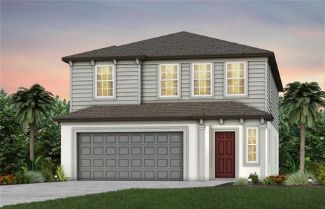 New construction Single-Family house 5928 Hidden Branch Drive, Apollo Beach, FL 33572 Williston- photo 0
