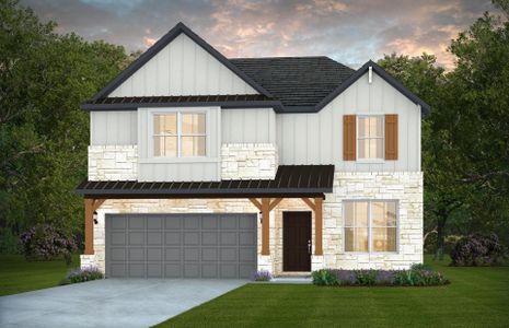 New construction Single-Family house 4113 Lily Glade Lane, New Braunfels, TX 78155 - photo 4 4