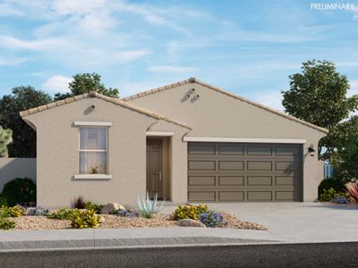 New construction Single-Family house 17456 W Sanna Street, Waddell, AZ 85355 Carson- photo 1 1