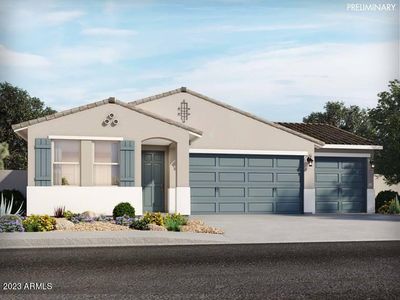 New construction Single-Family house 41635 W Coyote Run, Maricopa, AZ 85138 Jubilee - 3 Car Garage Included- photo 0
