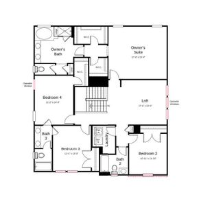 Structural options added include: first floor guest suite with full bath and walk in shower, tray ceiling at dining room, fireplace in gathering room, additional windows, tankless water heater, utility sink in garage.