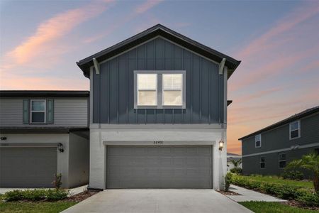 New construction Townhouse house 32431 Limitless Place, Wesley Chapel, FL 33545 Windsor- photo 1 1