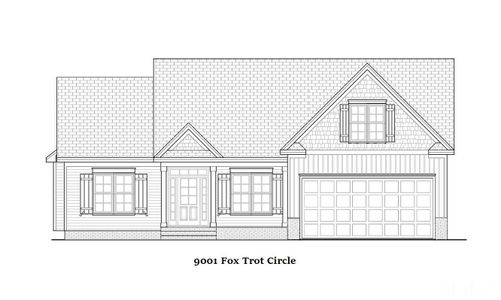 New construction Single-Family house 9001 Fox Trot Circle, Middlesex, NC 27557 - photo 0