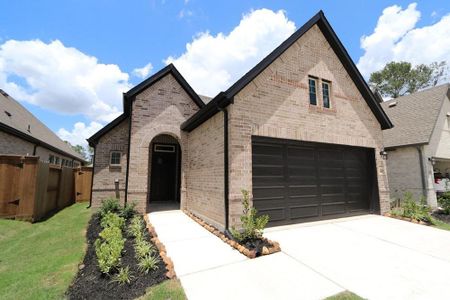 New construction Single-Family house 7439 Cattail Falls Lane, Porter, TX 77365 The Stonewood- photo 0 0