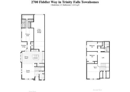 New construction Townhouse house 2700 Fiddler Way, McKinney, TX 75071 Bolton Plan- photo 23 23