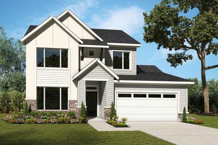 New construction Single-Family house The Woodard, 3391 Mission Olive Place, New Hill, NC 27562 - photo