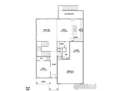 New construction Single-Family house 1848 Golden Sun Dr, Windsor, CO 80550 Plan C407- photo 1 1