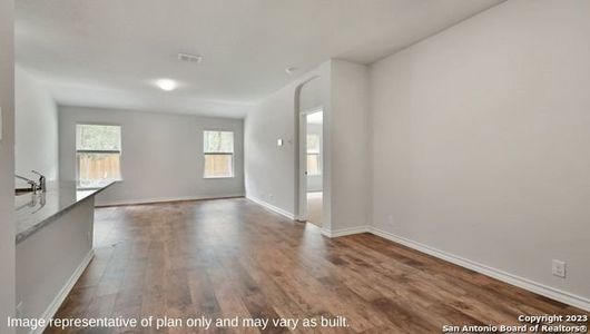 New construction Single-Family house 3640 Rusted Copper, Bulverde, TX 78163 The Torre- photo 4 4
