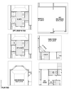 New construction Single-Family house 132 Derrett Lane, Rhome, TX 76078 Plan 1683- photo 2 2
