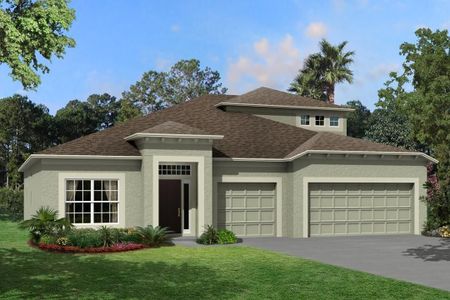 New construction Single-Family house 7702 Hemlock Seed Drive, Wesley Chapel, FL 33545 Corina II Bonus- photo 0 0