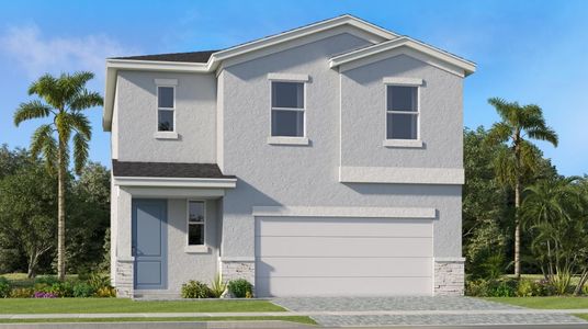 New construction Single-Family house 2121 Marigold Trail Nw, Palm Bay, FL 32907 Atlanta- photo 0