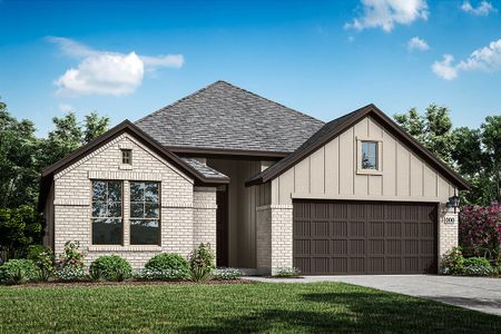 New construction Single-Family house 1913 Scenic Heights Ln, Georgetown, TX 78628 Meridian- photo 0