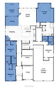 New construction Single-Family house 4204 Linear Drive, Celina, TX 75078 216 Plan- photo 1 1