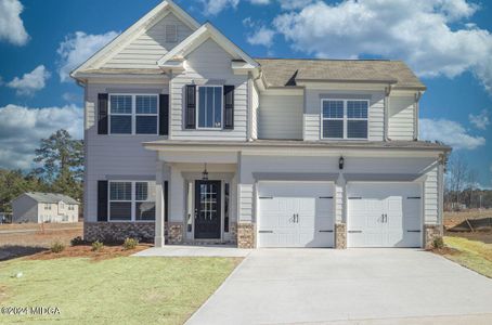 New construction Single-Family house 154 Cherokee Rose Drive, Jackson, GA 30233 Stephen Elliott Homes  The Bentley- photo 0