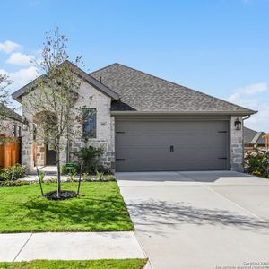 New construction Single-Family house 145 Endurance Drive, Kyle, TX 78640 Design 1650W- photo 0