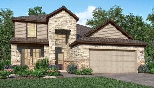 New construction Single-Family house 31602 Daisy Draper Lane, Hockley, TX 77447 Dewberry II- photo 0 0