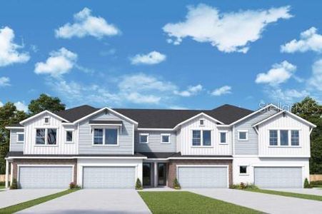 New construction Townhouse house 571 Astera Winds Lane, Lake Mary, FL 32746 The Magbee- photo 0 0