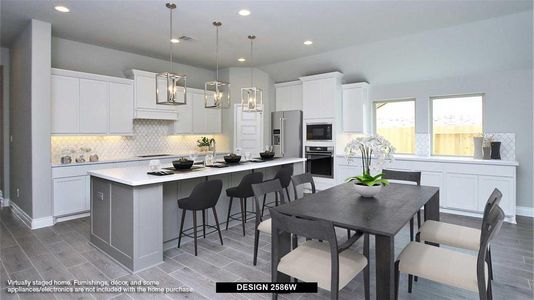 New construction Single-Family house 9827 Chapman Trail, Manvel, TX 77578 Design 2586W- photo 8 8
