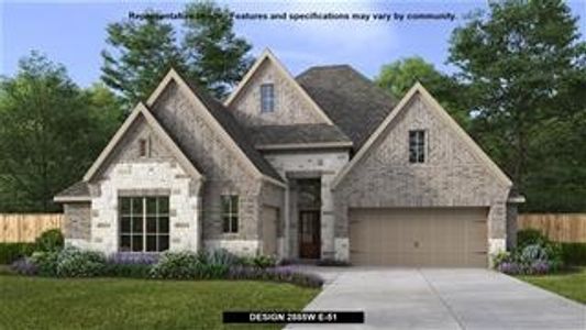 New construction Single-Family house Design 2885W, 21733 Grayson Highlands Way, Porter, TX 77365 - photo