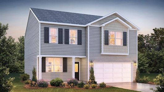 New construction Single-Family house 8604 Seabiscuit Road, Lithonia, GA 30058 Penwell- photo 0