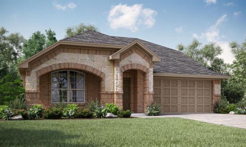 New construction Single-Family house 3401 Chivalry Drive, Denton, TX 76207 Harmony- photo 0