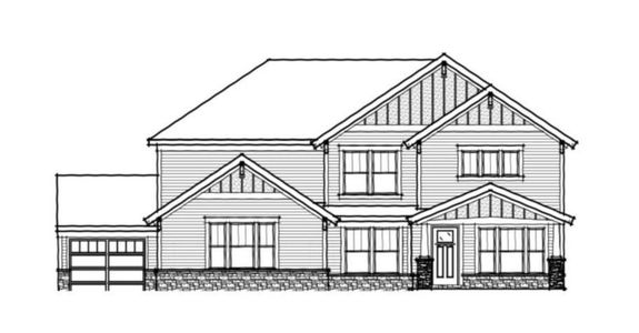 New construction Single-Family house 460 Sugar Prairie Bend, Lawrenceville, GA 30045 - photo 0