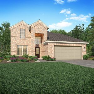 New construction Single-Family house Dewberry II, 31403 Dell Valley Lane, Hockley, TX 77447 - photo