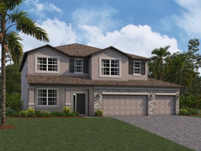 New construction Single-Family house 5733 Maydale Avenue, Wesley Chapel, FL 33545 Sonoma II- photo 4 4