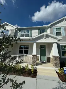 New construction Townhouse house 1374 Tarflower Drive, Winter Springs, FL 32708 Aurora- photo 0