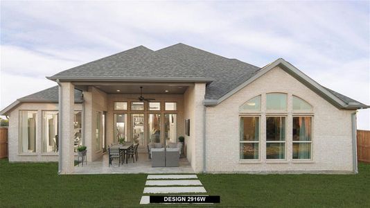 New construction Single-Family house 142 Sandie Drive, Rhome, TX 76078 Design 2916W- photo 24 24