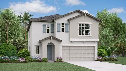 New construction Single-Family house 6481 Back Forty Loop, Zephyrhills, FL 33541 Concord II- photo 0 0