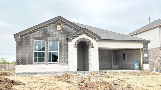 New construction Single-Family house 31711 Daisy Draper Lane, Hockley, TX 77447 Edison Homeplan- photo