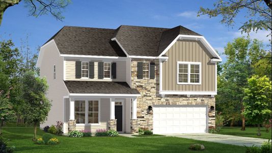 New construction Single-Family house 20 Hickory Run Lane, Youngsville, NC 27596 - photo 0