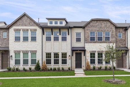 New construction Townhouse house 1056 Old Rosebud Drive, Allen, TX 75013 - photo 0
