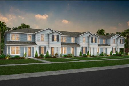 New construction Townhouse house 14277 Lanikai Beach Drive, Orlando, FL 32827 - photo 0 0