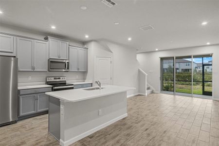 New construction Townhouse house 5489 Brooklet Woods Drive, Wesley Chapel, FL 33545 Marianna- photo 3 3