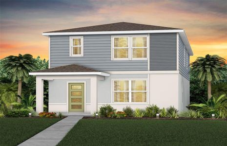 New construction Single-Family house 6068 Forest Perch Drive, Saint Cloud, FL 34771 Haddock- photo 0