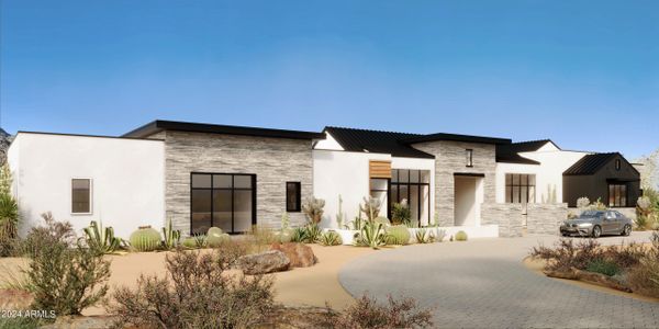 New construction Single-Family house 6822 E Solcito Lane, Paradise Valley, AZ 85253 - photo 1 1