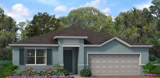 New construction Single-Family house 214 Tarpon Bay Boulevard, Haines City, FL 33844 - photo 0