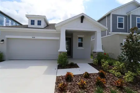 New construction Single-Family house 6026 Hidden Branch Drive, Apollo Beach, FL 33572 The Nightingale- photo 0