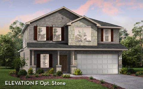 New construction Single-Family house 11911 Fletching Stone Ln., Houston, TX 77044 Rio Grande- photo 1 1