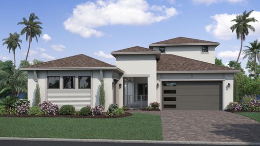 New construction Single-Family house 15546 Serengeti Blvd, Spring Hill, FL 34610 Osprey 3- photo 0 0