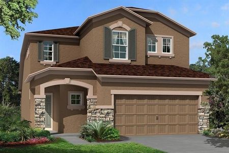 New construction Single-Family house 3125 Marine Grass Drive, Wimauma, FL 33598 Herrera - C- photo 0 0